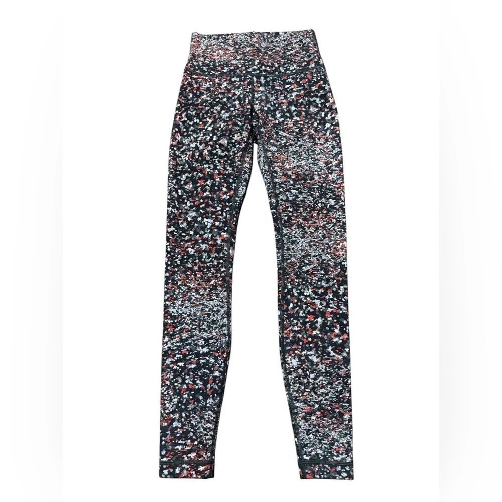 Lululemon Size 4 Align High Rise Leggings Athletic Water Blossom Mutlicolor